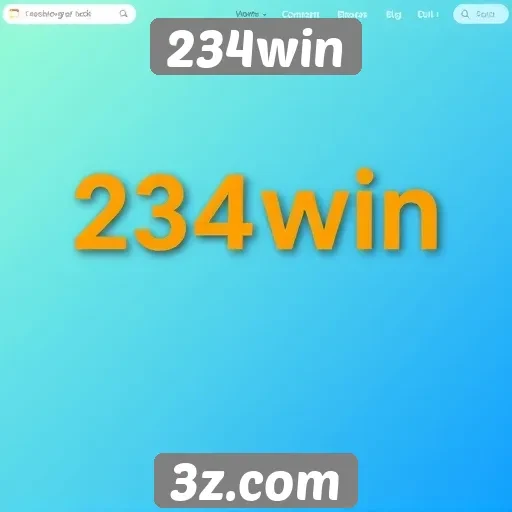 Acessibilidade e interface do site 234win analisadas