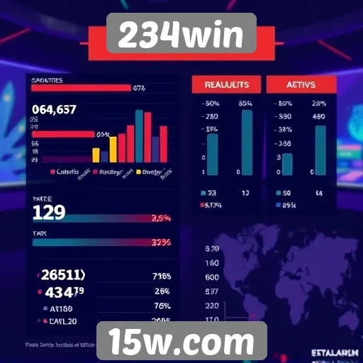 Estatísticas de usuários ativos na plataforma 234win
